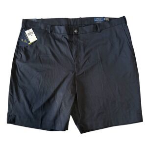 Polo Ralph Lauren Mens 46 Waist Black Performance Classic Fit 9" Golf Shorts NWT